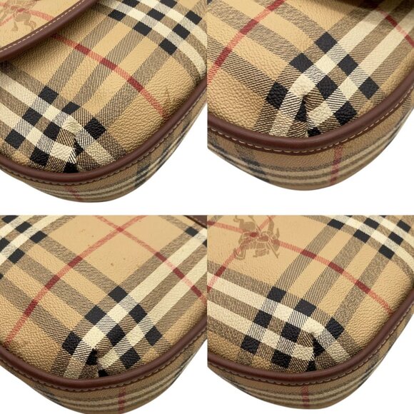 819370BC (S5) Burberry Crossbody Bag Brown PVC - Picture 3 of 14